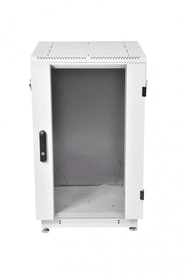 ЦМО Шкаф телекоммуникационный напольный 27U (600x600) дверь стекло, цвет чёрный (ШТК-М-27.6.6-1ААА-9005) (2 коробки)