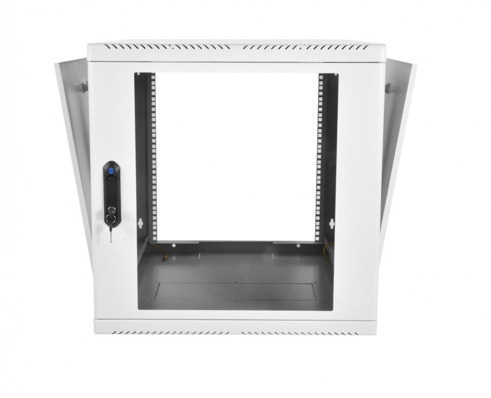ЦМО Шкаф телекоммуникационный настенный разборный 9U (600х650), съемные стенки, дверь стекло (ШРН-М-9.650)