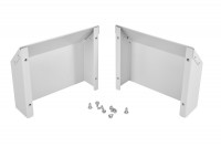 ЦМО Оцинкованные козырьки защитные для вентилятора и фильтра D125 в шкафы ШТВ-НЭ глубиной 250, 300 мм (КЗ-ШТВ-НЭ-125)