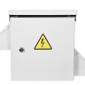 ЦМО Оцинкованные козырьки защитные для вентилятора и фильтра D125 в шкафы ШТВ-НЭ глубиной 250, 300 мм (КЗ-ШТВ-НЭ-125)