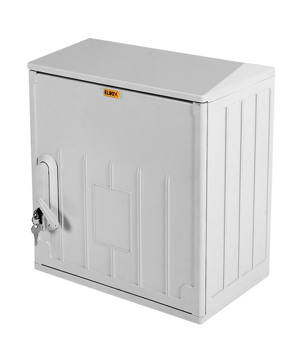 Электротехнический шкаф полиэстеровый IP54 антивандальный (В400 x Ш250 x Г250) EPV c одной дверью