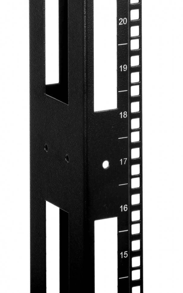 ЦМО Стойка телекоммуникационная универсальная 33U однорамная,цвет черный (СТК-33-9005) (1 коробка)