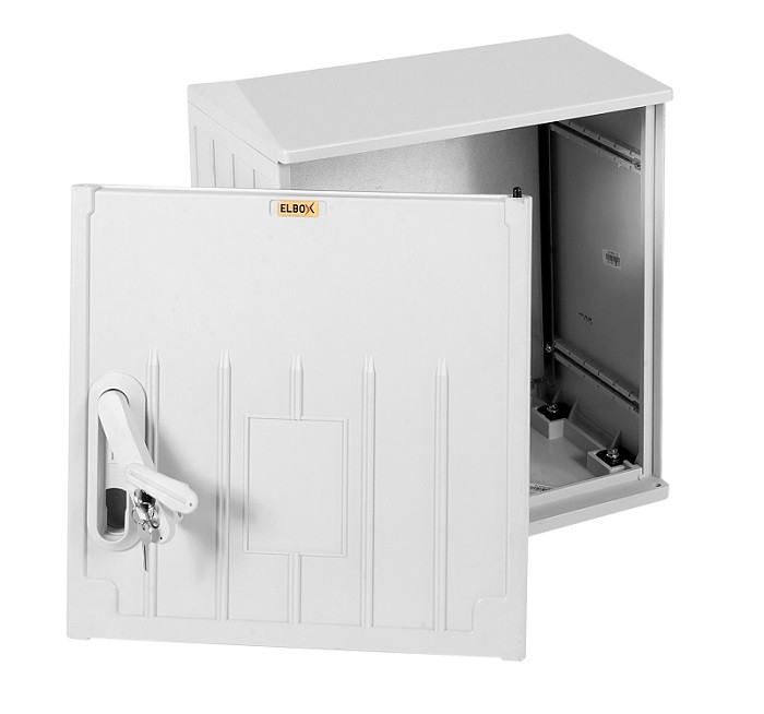 Электротехнический шкаф полиэстеровый IP54 антивандальный (В800 x Ш500 x Г250) EPV c одной дверью