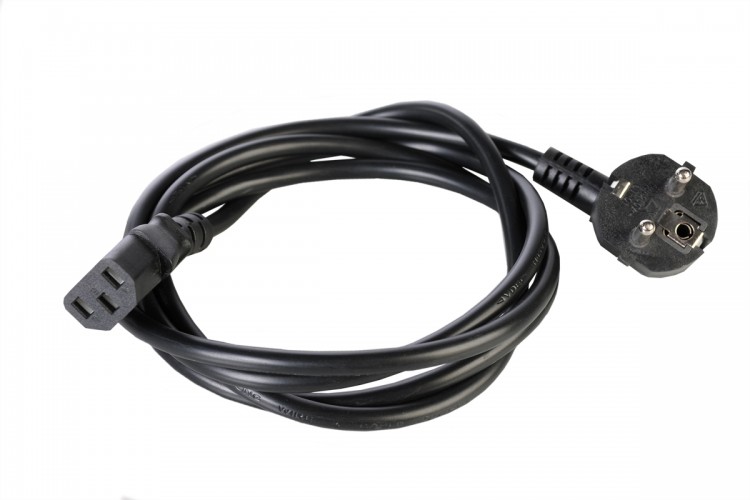ЦМО Шнур питания с заземлением IEC 60320 C13/EU-Schuko, 10А/250В (3x1,0 ...