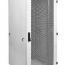 ЦМО Шкаф телекоммуникационный напольный 33U (600 х 1000) дверь перфорированная 2 шт., цвет чёрный (ШТК-М-33.6.10-44АА-9005)