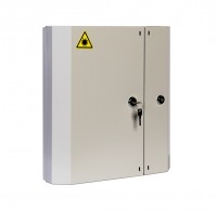 ЦМО Оптический бокс (кросс) настенный, две двери, 2 замка, до 24 портов (БОН-Н-24.2)