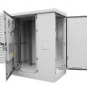 ЦМО Шкаф всепогодный напольный укомплектованный 24U (Ш1000хГ600) с эл. отсеком, комплектация ТК-IP55 (ШТВ-2-24.10.6-К3А3-ТК)