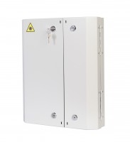 ЦМО Оптический бокс (кросс) настенный, две двери, 2 замка, до 48 портов (БОН-Н-48.2)