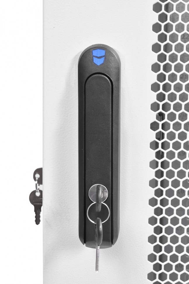 ЦМО Шкаф телекоммуникационный напольный 47U (800 х 1000) дверь перфорированная 2 шт. цвет черный (ШТК-М-47.8.10-44АА-9005)