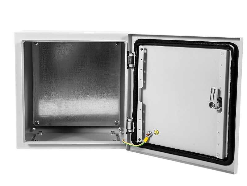 Электротехнический распределительный шкаф IP66 навесной (В400 x Ш300 x Г150) EMW c одной дверью