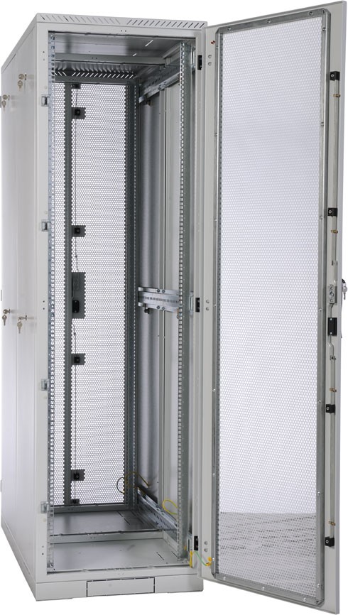 ЦМО Шкаф серверный напольный 45U (600x1000) дверь перфорированная 2 шт.(ШТК-С-45.6.10-44АА) (4 коробки)