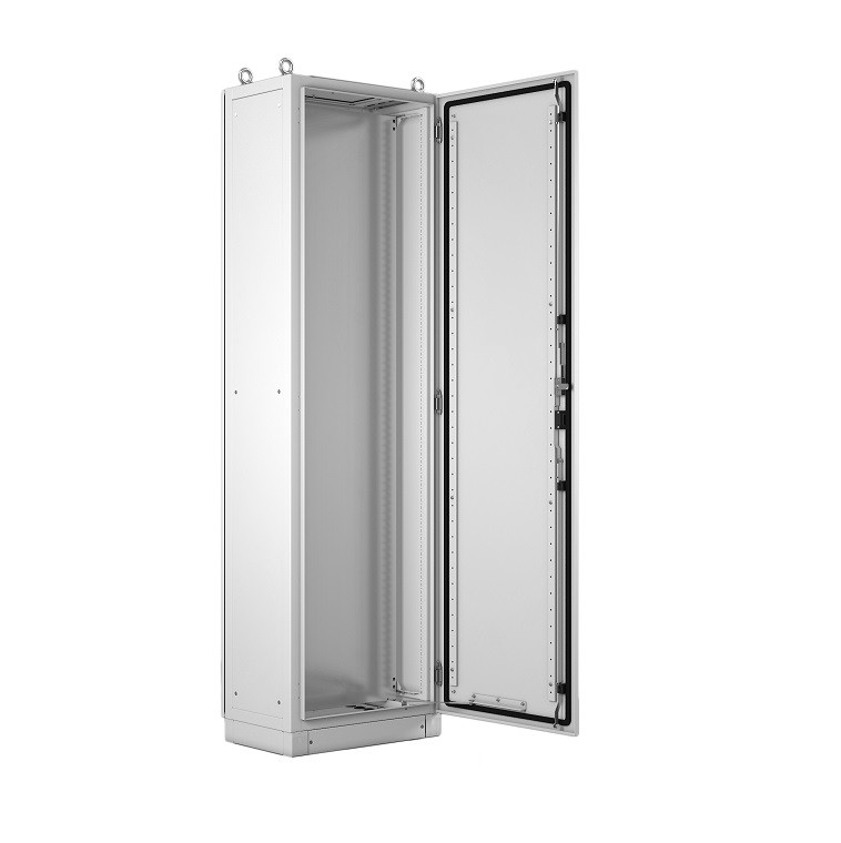 Отдельный электротехнический шкаф IP55 в сборе (В2000xШ600xГ400) EME с одной дверью, цоколь 100 мм.