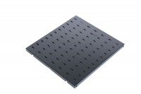 ЦМО Полка перфорированная, глубина 580 мм, цвет черный (СВ-58-9005)