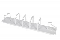 ЦМО Органайзер кабельный горизонтальный 19&quot; 2U, 6 колец (ГКО-2-6)