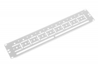 ЦМО Органайзер кабельный горизонтальный 19&quot; для крепления стяжек 2U (ГКО-У-2)