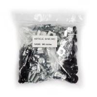 ЦМО Комплект крепежа BNH, винт, шайба, гайка, для шкафов и стоек, гайка с защёлкой (BNH B-NC-002)