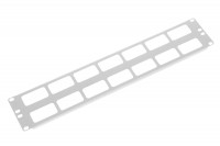 ЦМО Органайзер кабельный горизонтальный 19&quot; 2U с окнами для кабеля (ГКО-О-2)