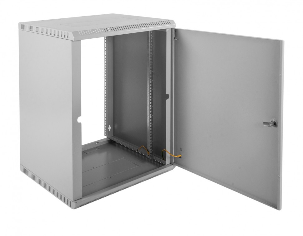 ЦМО Шкаф телекоммуникационный настенный разборный 18U (600х520) дверь металл (ШРН-Э-18.500.1) (1 коробка)