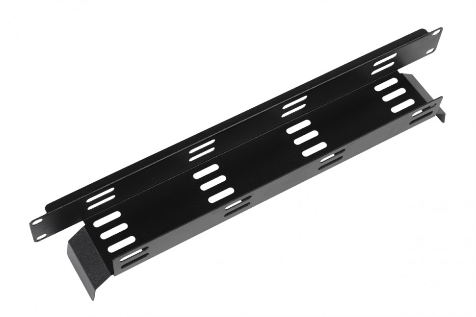 ЦМО Лоток кабельный горизонтальный 19", цвет черный (ГКО-Л-1-9005)