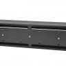 ЦМО 19" панель с DIN-рейкой PS-3U, цвет черный (КП-АВ-9005)