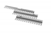 ЦМО Органайзер кабельный горизонтальный раздвижной 450-1000 мм (ГКО-45-100)