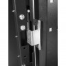ЦМО Шкаф серверный ПРОФ напольный колокейшн 40U (600x1200) 2 секции, дверь перфор. 2 шт., черный, в сборе (ШТК-СП-К-2-40.6.12-44АА-Ч)
