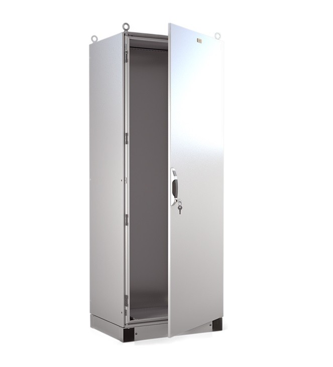 Корпус промышленного электротехнического шкафа IP65 (В1600 x Ш600 x Г600) EMS c одной дверью