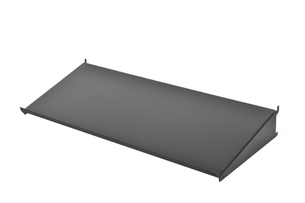 Полка для стойки клавиатурная навесная, глубина 200 мм, цвет черный