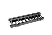 ЦМО Органайзер кабельный горизонтальный с пластиковыми пальцами 19&quot; 1U (ГКО-П-1-9005)