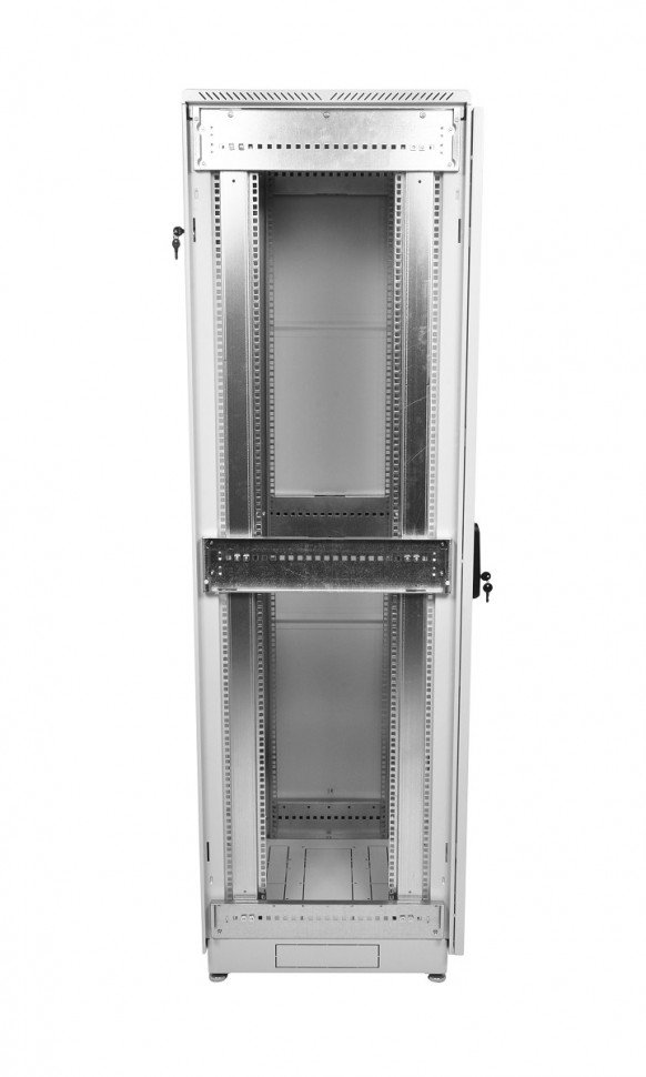 ЦМО Шкаф телекоммуникационный напольный 38U (600x800) дверь стекло (ШТК-М-38.6.8-1ААА) (3 коробки)