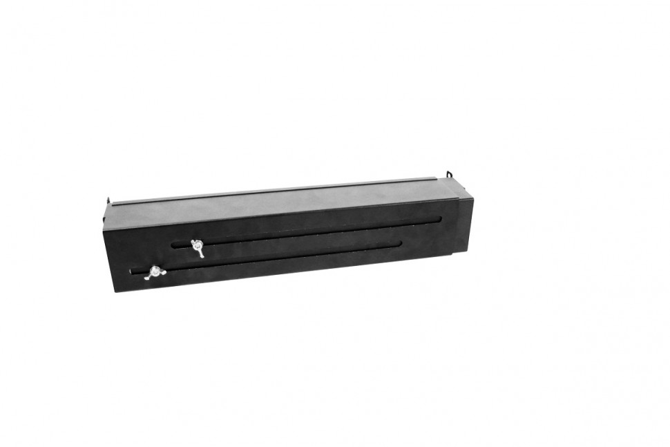 ЦМО Лоток кабельный горизонтальный боковой для шкафов ШТК-СП, чёрный (ГКО-Л-СП-9005)