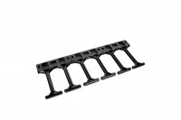 ЦМО Вертикальный кабельный органайзер с пластиковыми пальцами, 6 пальцев (ВКО-П-9005)