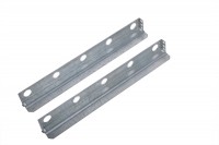 ЦМО Комплект уголков опорных (направляющие) для настенных шкафов, глубина 450 мм, нагрузка до 50 кг. (УО-45.2) (2 шт.)