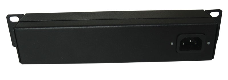 ЦМО Блок силовых розеток 10" без шнура с выключателем, 3 розетки (БР-10-003) (БР-3П-10-9005)