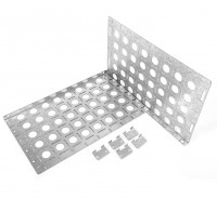 Комплект боковых монтажных панелей 19&quot; (В800 x Г300) с уголками для крепления оборудования