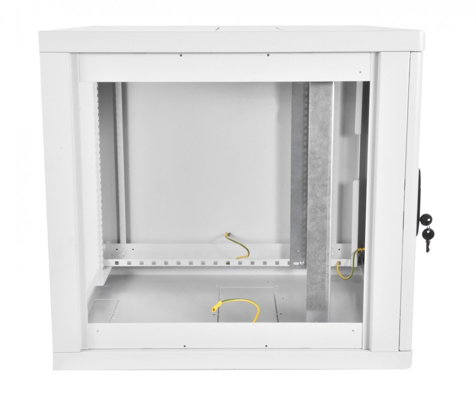 ЦМО Шкаф телекоммуникационный настенный разборный 12U (600x520), съемные стенки, дверь стекло (ШРН-М-12.500) (1 коробка)