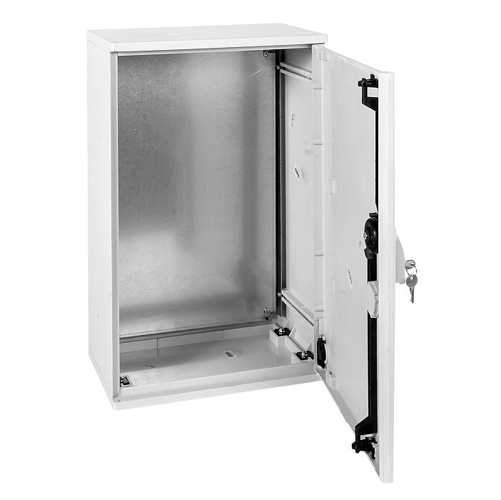 Электротехнический шкаф полиэстеровый IP44 (В600 x Ш500 x Г250) EP c одной дверью