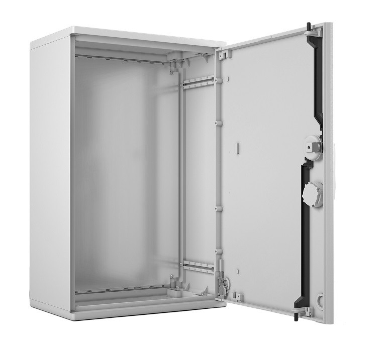 Электротехнический шкаф полиэстеровый IP44 (В600 x Ш400 x Г250) EP c одной дверью
